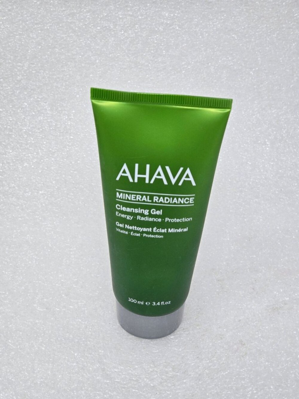 Ahava Mineral Radiance Cleansing Gel 3.4Oz Sulfate-Free Face Wash For Fresh Skin